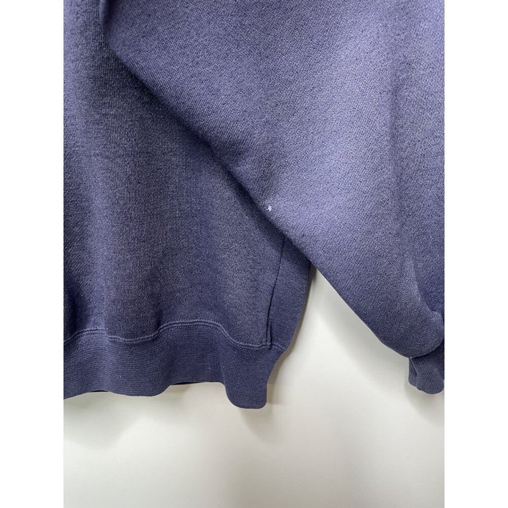 Vintage Genus Tag UCSB Santa Barbara 1/4 Pullover High Collared M Blue - Picture 6 of 6